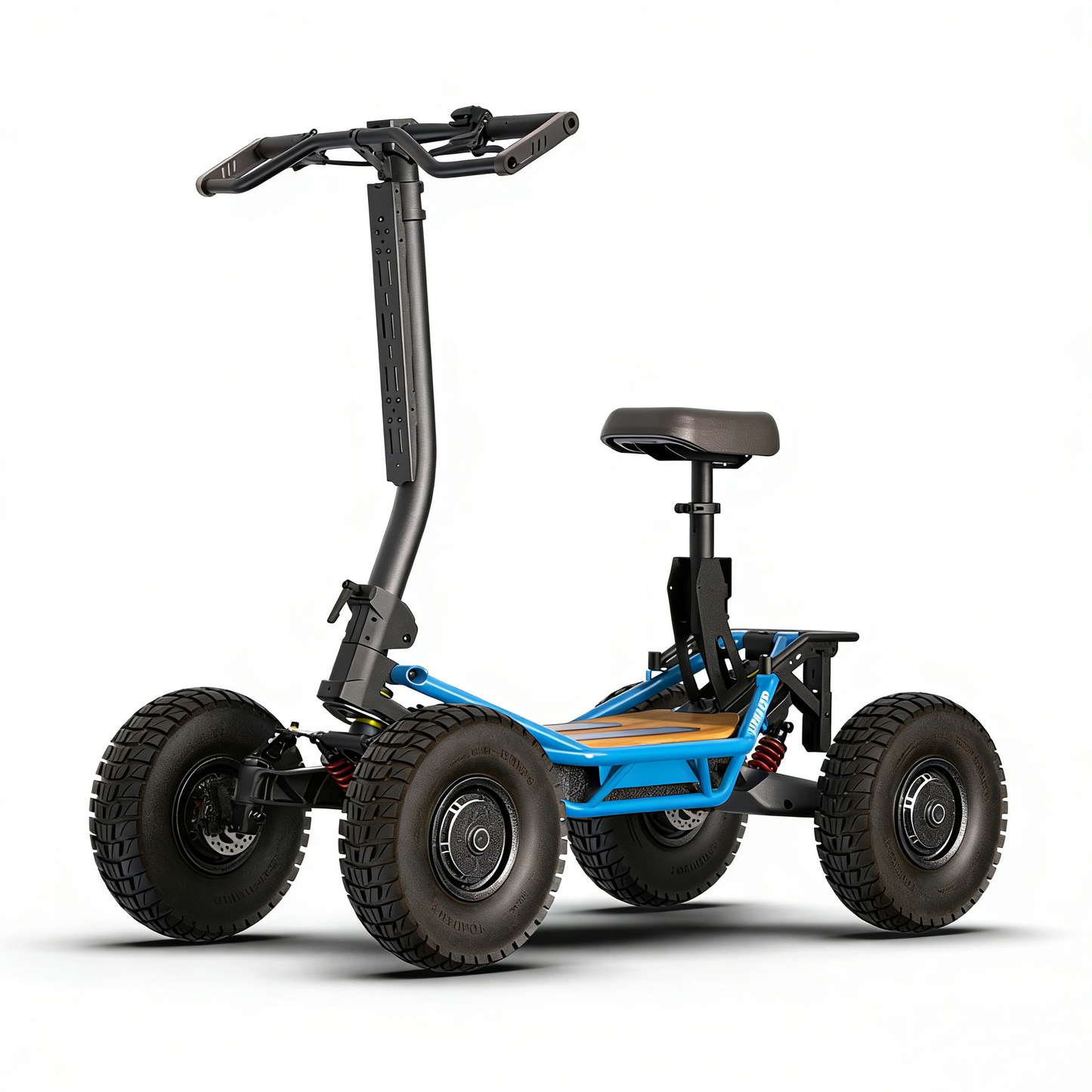 All Terrain 4WD Scooter with Foldable Saddle 3200w/6400w 40ah
