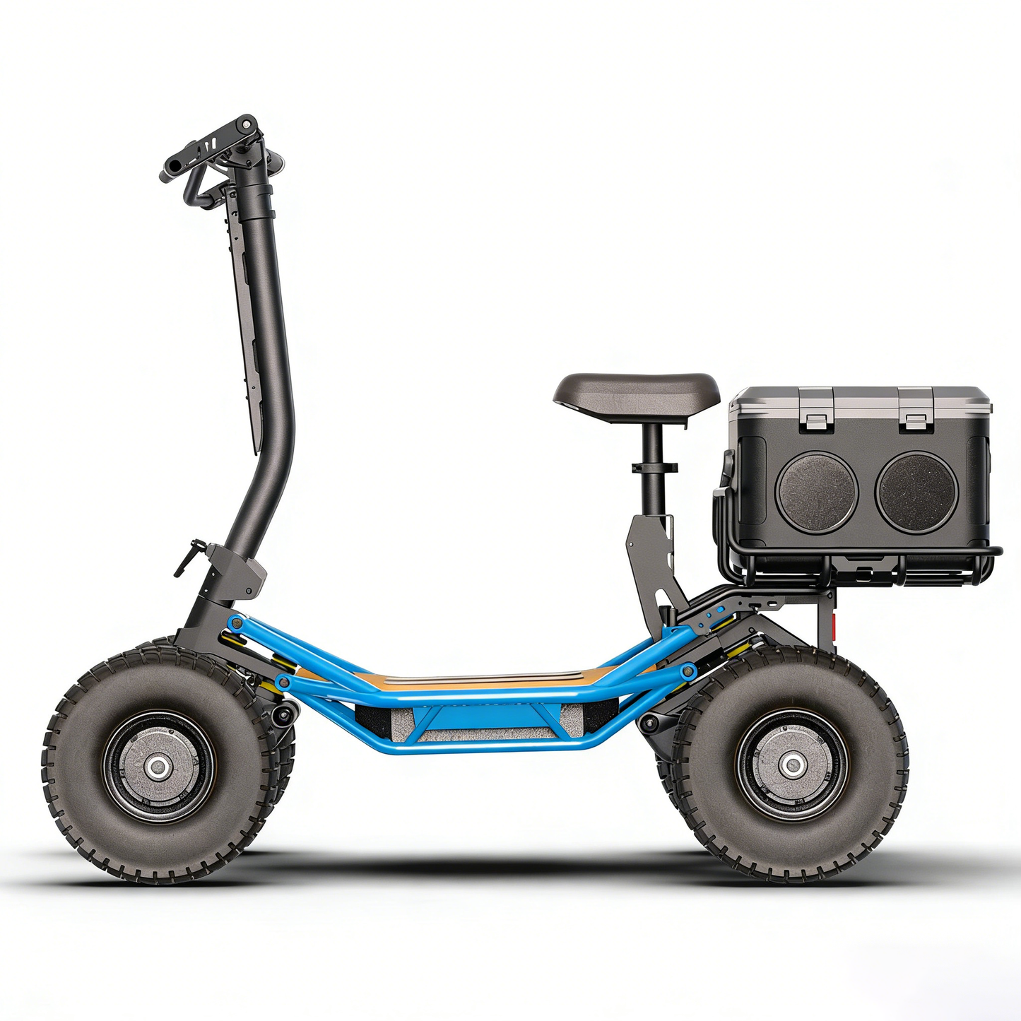 All Terrain 4WD Scooter with Foldable Saddle 3200w/6400w 40ah